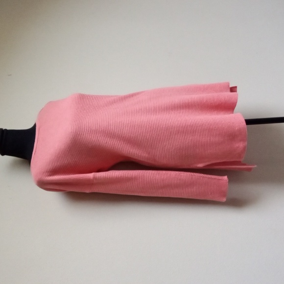 Merona Coral Knit Coral Sweater Tunic Dress Size Small - Picture 3 of 7